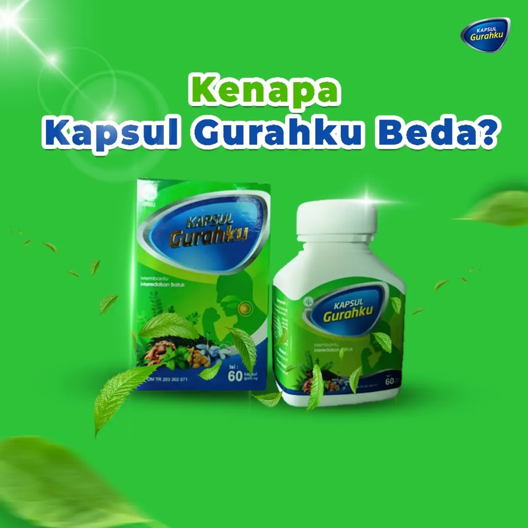 Kapsul Gurahku: Herbal Alami Pereda Batuk Menahun